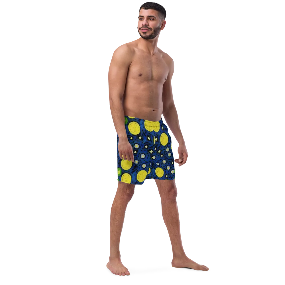 Orbiting Daydream on Swim Trunks — Right Front