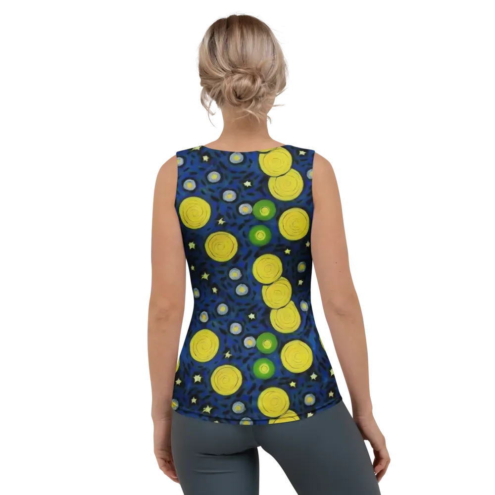 Orbiting Daydream on Women's Tank Top — Back