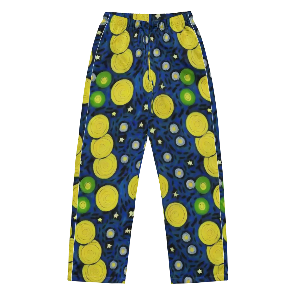 Orbiting Daydream on Women's Pajama Pants — Front