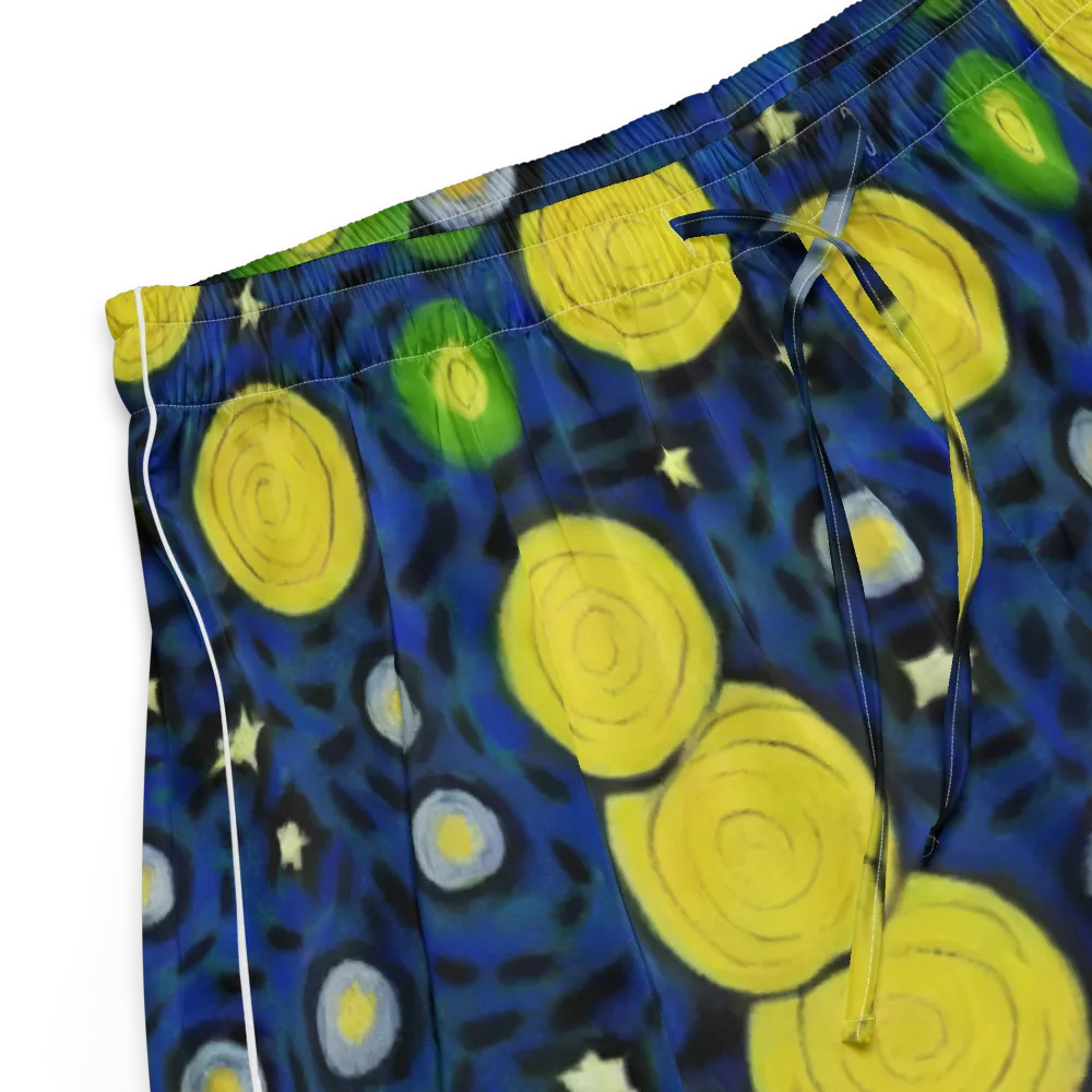 Orbiting Daydream on Women's Pajama Shorts — Product details
