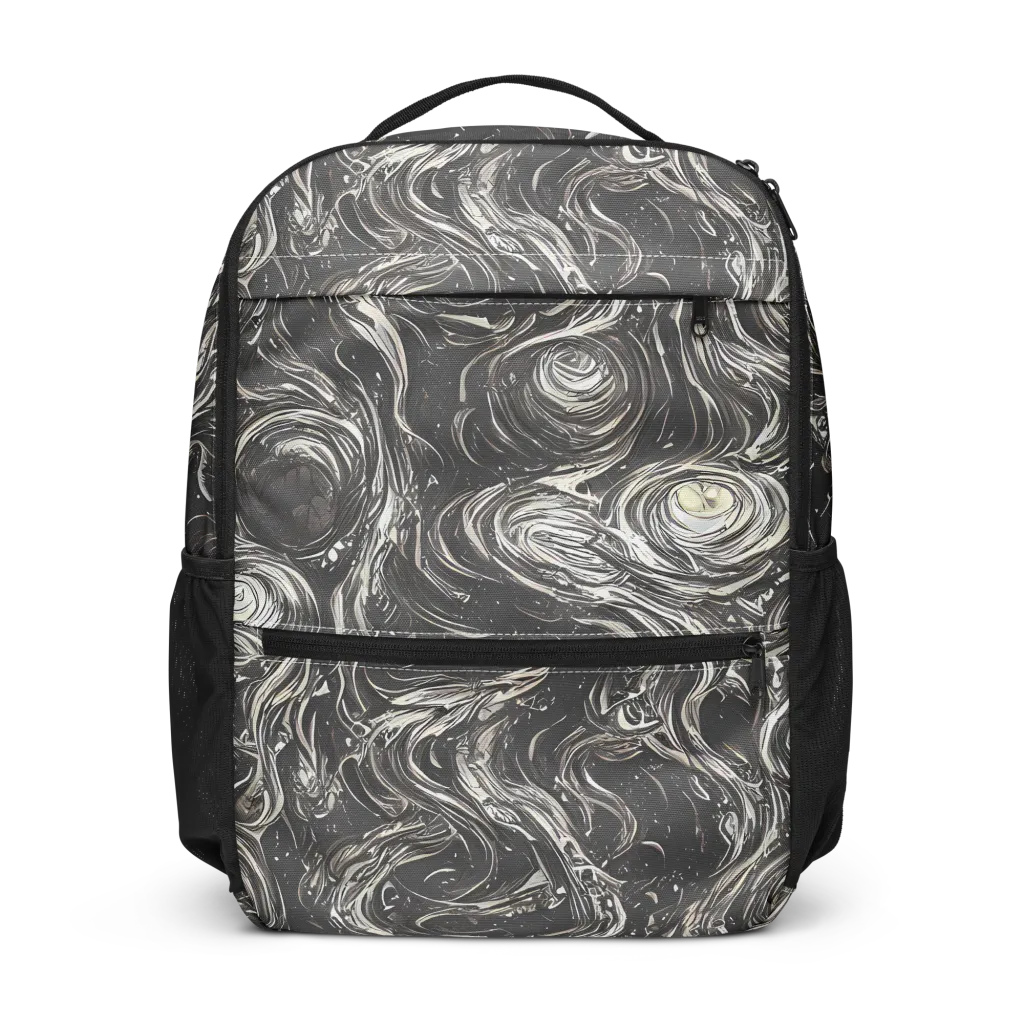 Inkstone Spiral on Utility Backpack — Front