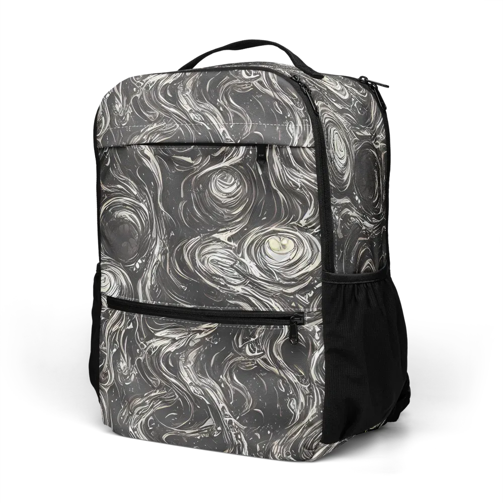Inkstone Spiral on Utility Backpack — Left Front