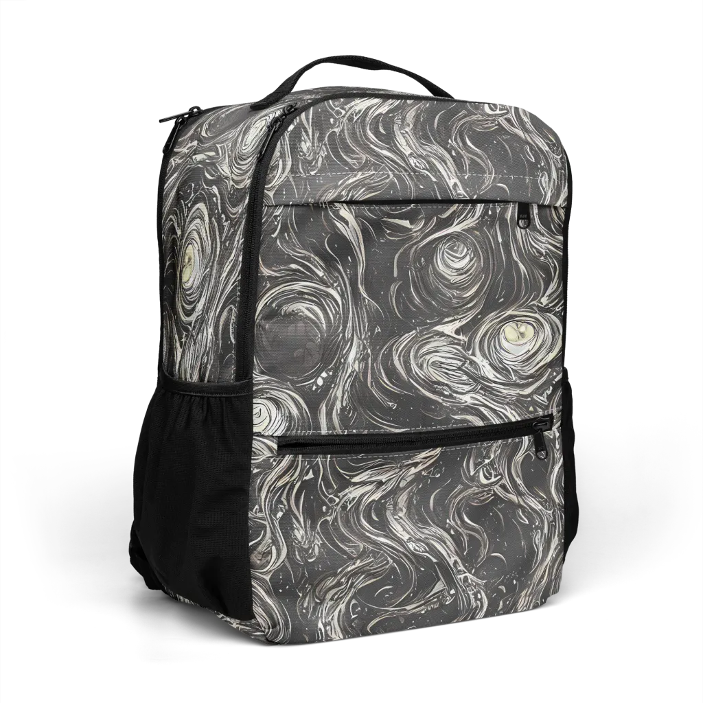 Inkstone Spiral on Utility Backpack — Right Front
