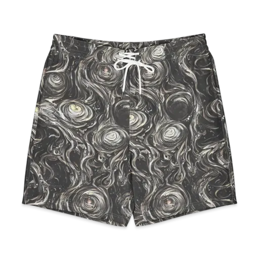 Inkstone Spiral on a Men's Board Shorts
