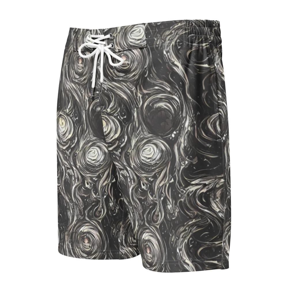 Inkstone Spiral on Men's Board Shorts — Front