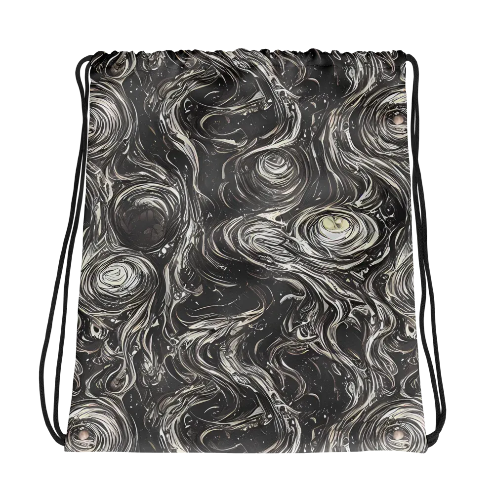 Inkstone Spiral on Drawstring Bag — Photo