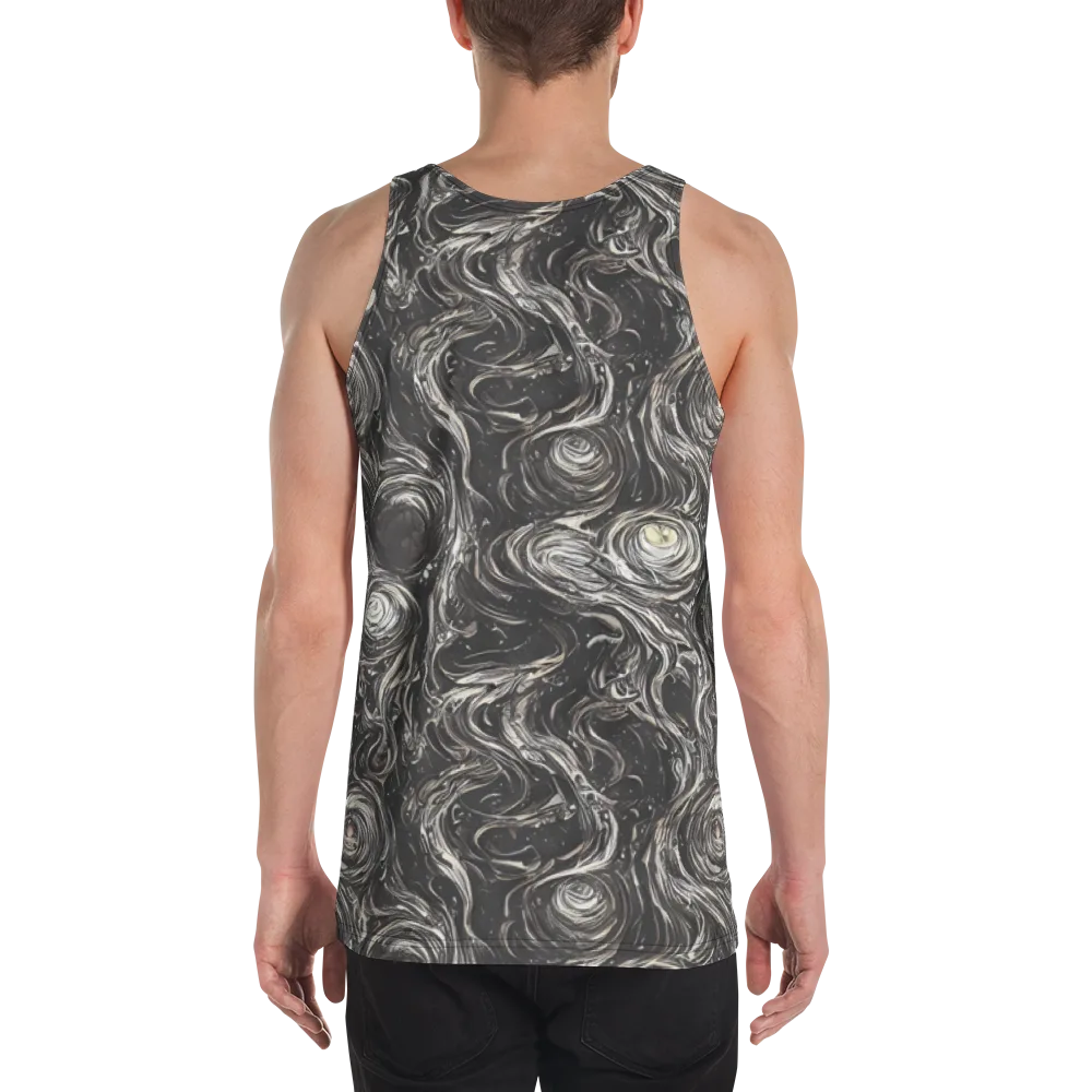 Inkstone Spiral on Men's Tank Top — Back