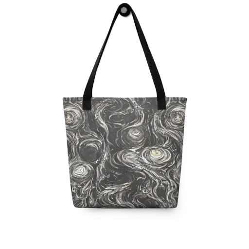 Inkstone Spiral on a Tote Bag