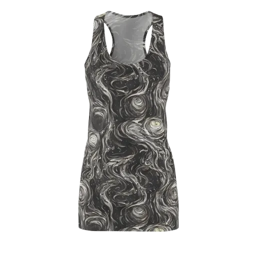 Inkstone Spiral on a Racerback Dress