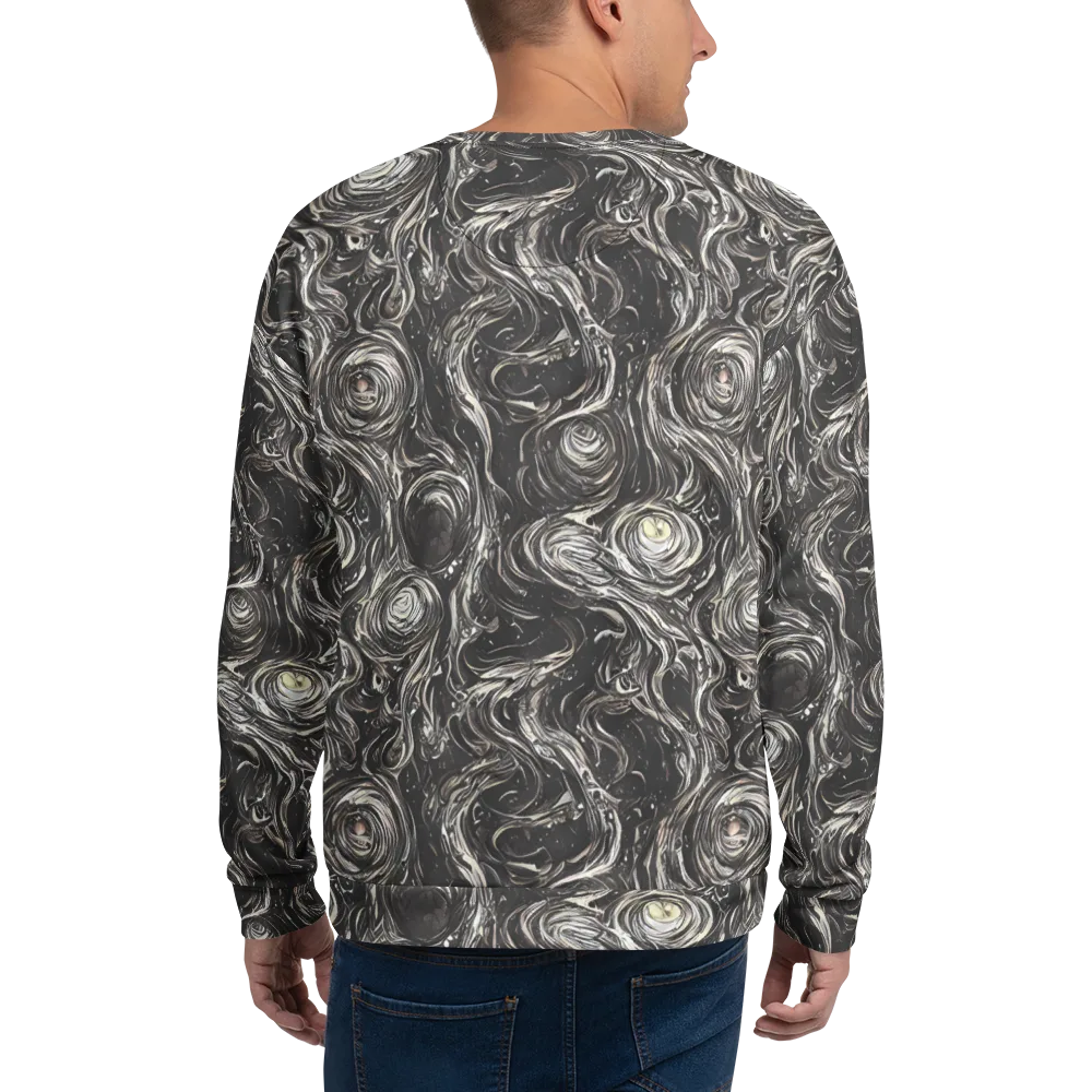 Inkstone Spiral on Sweatshirt — Back