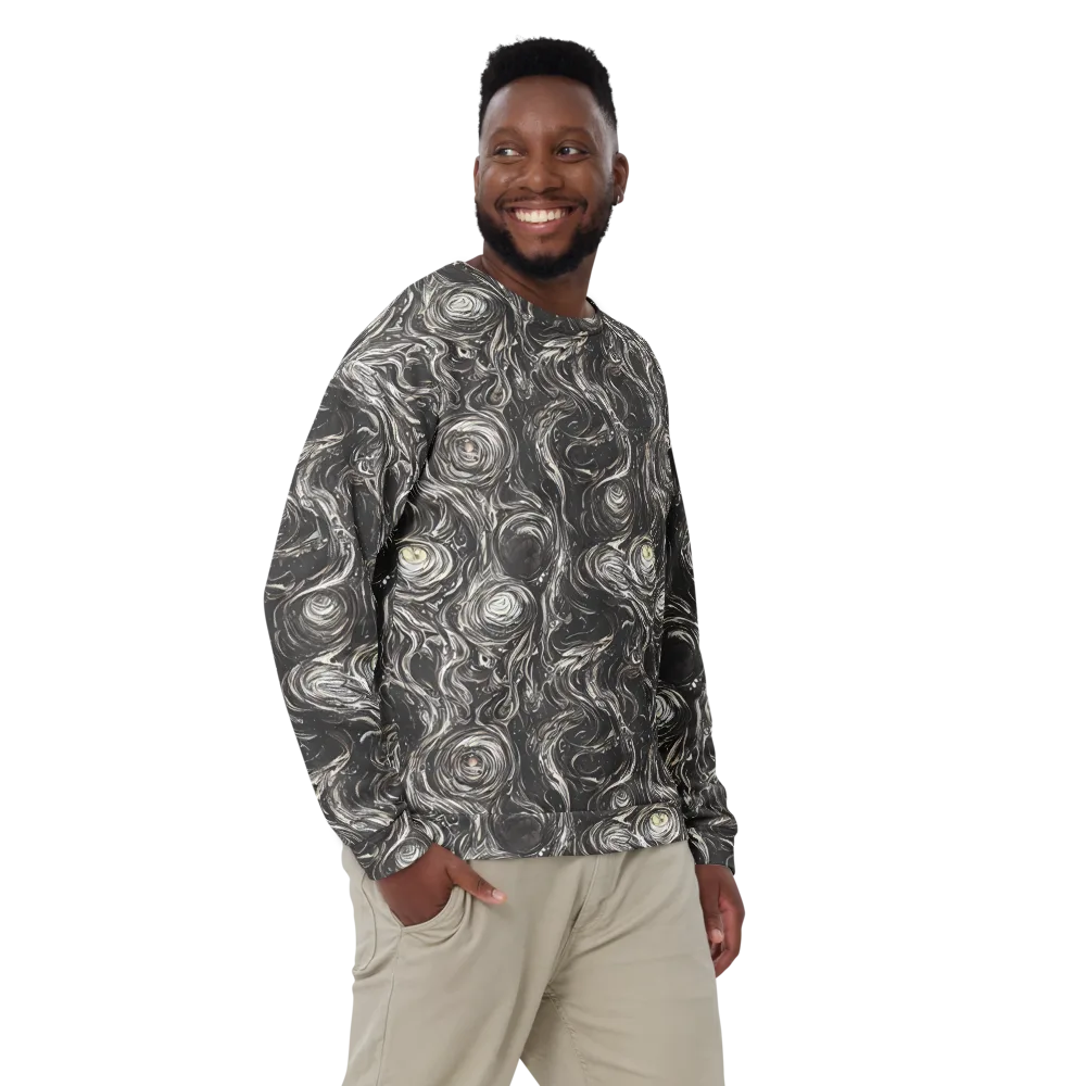 Inkstone Spiral on Sweatshirt — Front