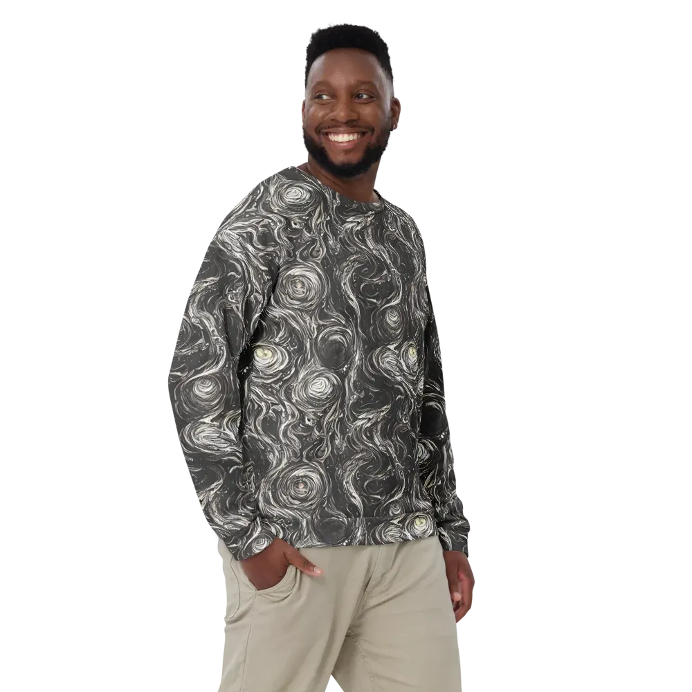 Inkstone Spiral on Sweatshirt — Front
