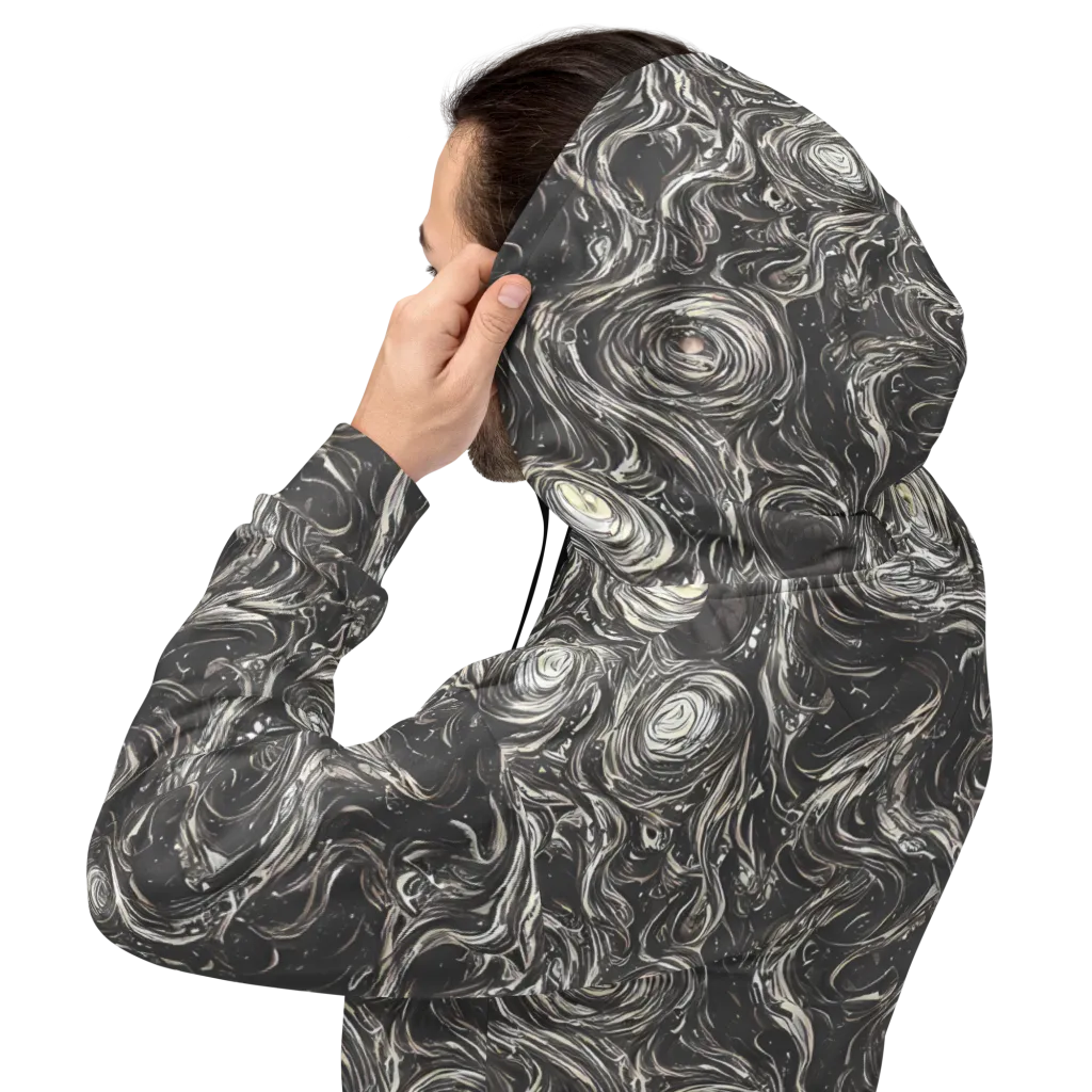 Inkstone Spiral on Hoodie — Back