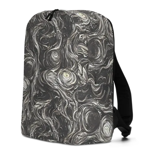 Inkstone Spiral on a Minimalist Backpack