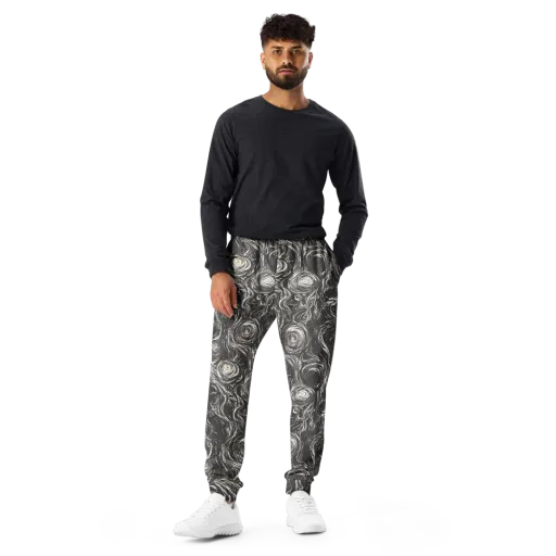 Inkstone Spiral on a Men's Joggers