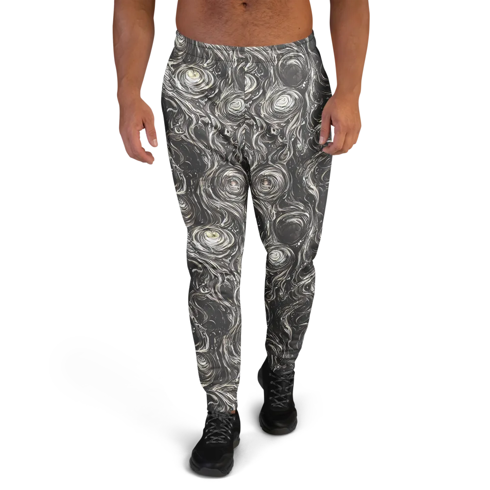 Inkstone Spiral on Men's Joggers — Front