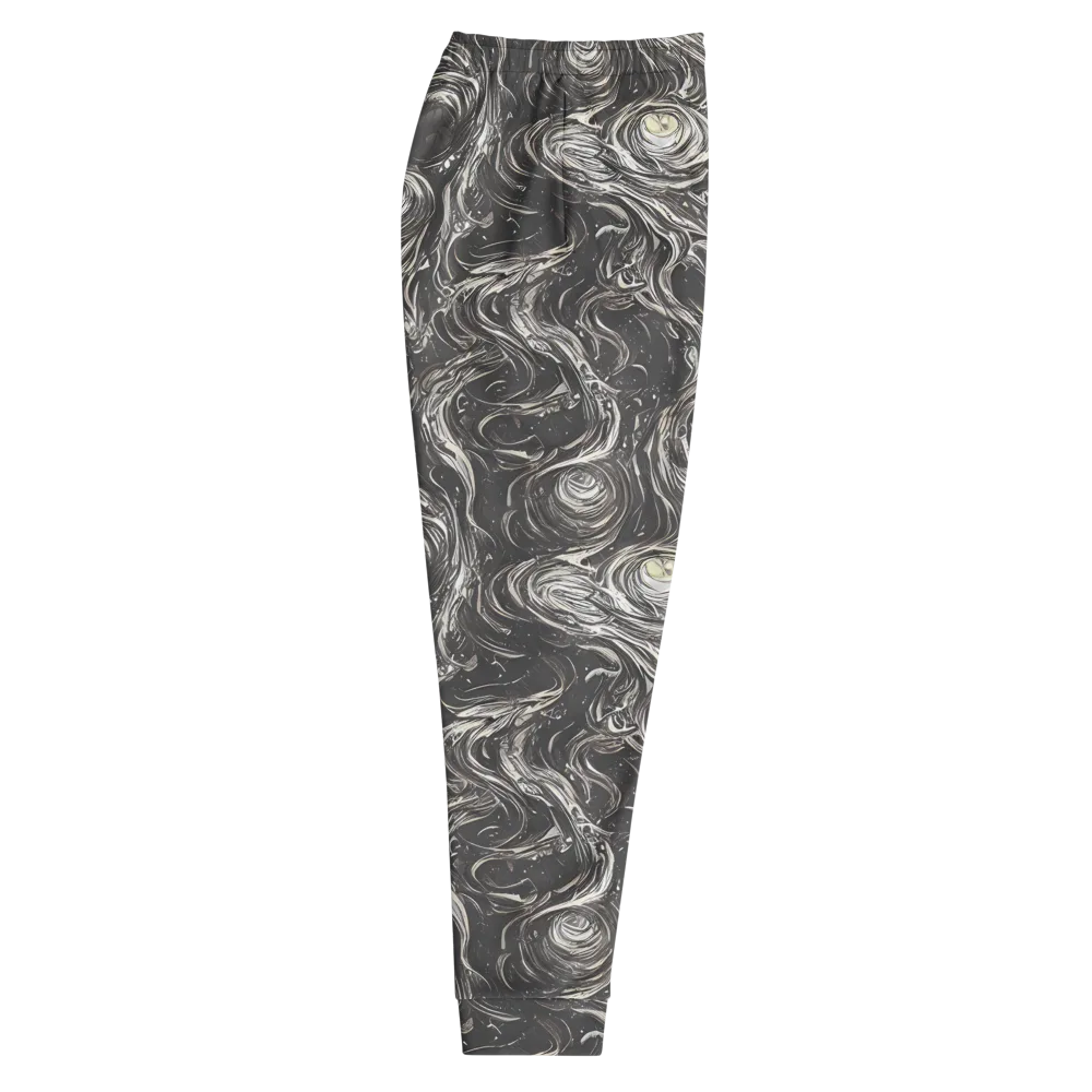 Inkstone Spiral on Men's Joggers — Right