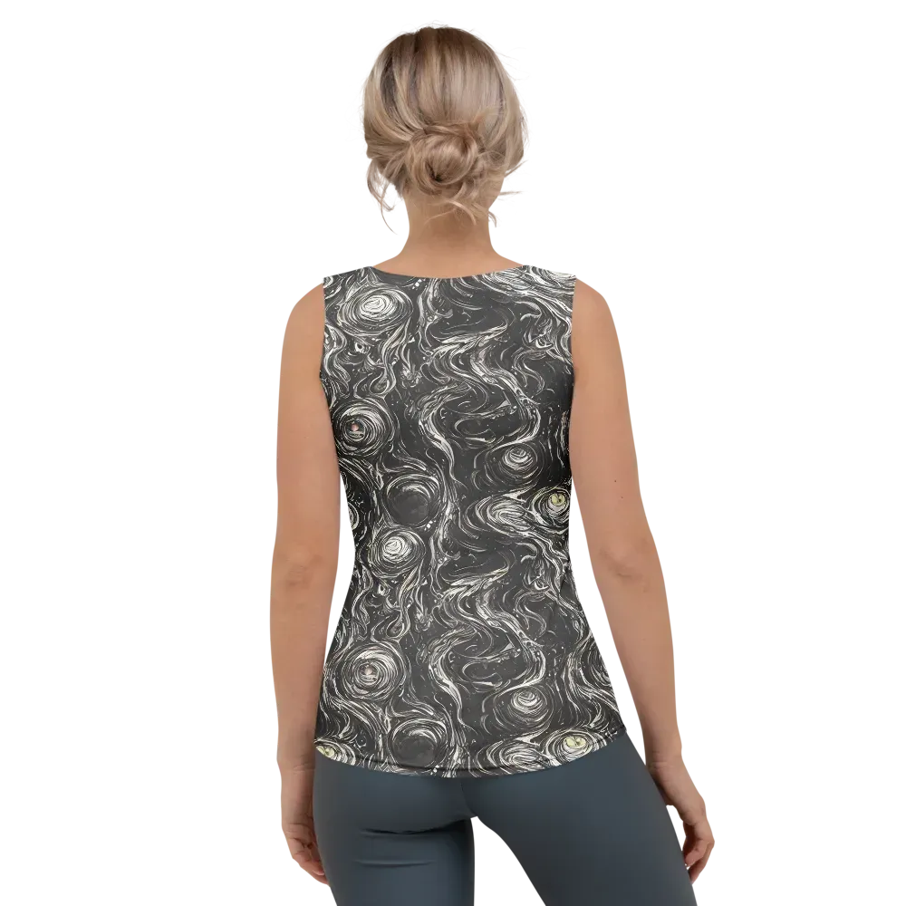 Inkstone Spiral on Women's Tank Top — Back