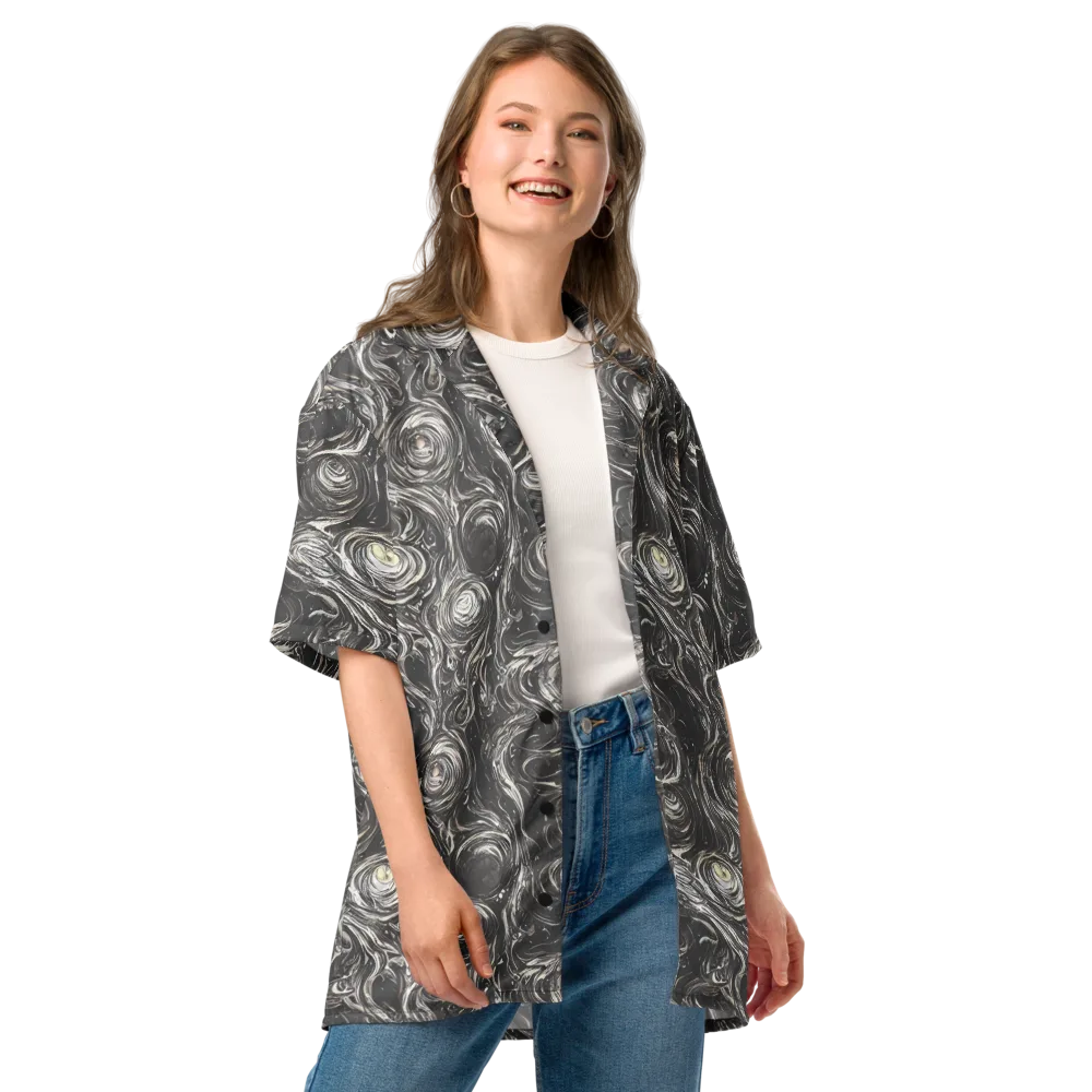 Inkstone Spiral on Button Shirt — Front