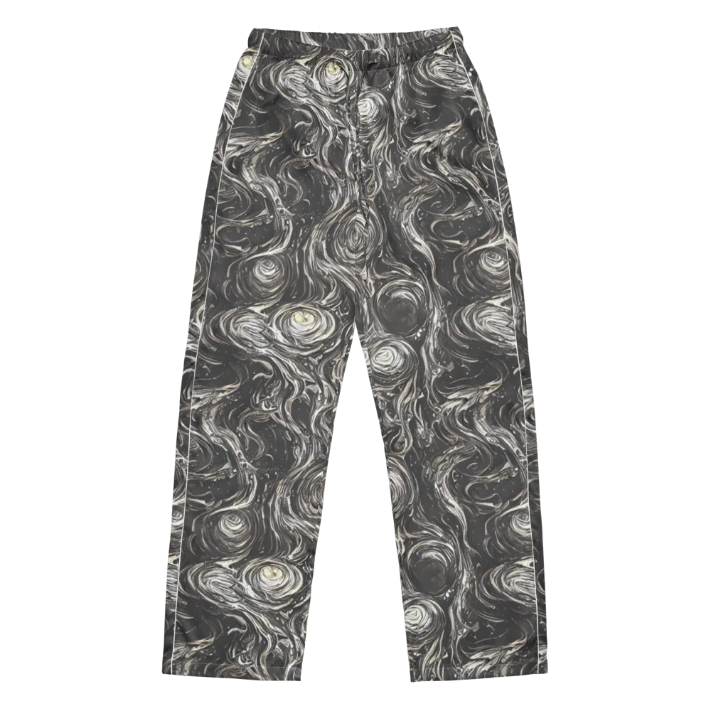 Inkstone Spiral on Women's Pajama Pants — Front