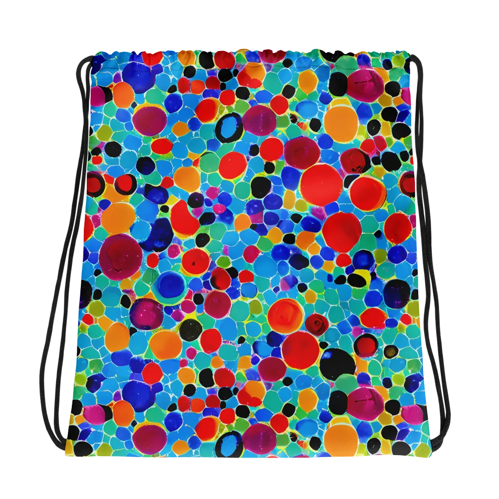 Prismatic Pebbles on Drawstring Bag — Photo