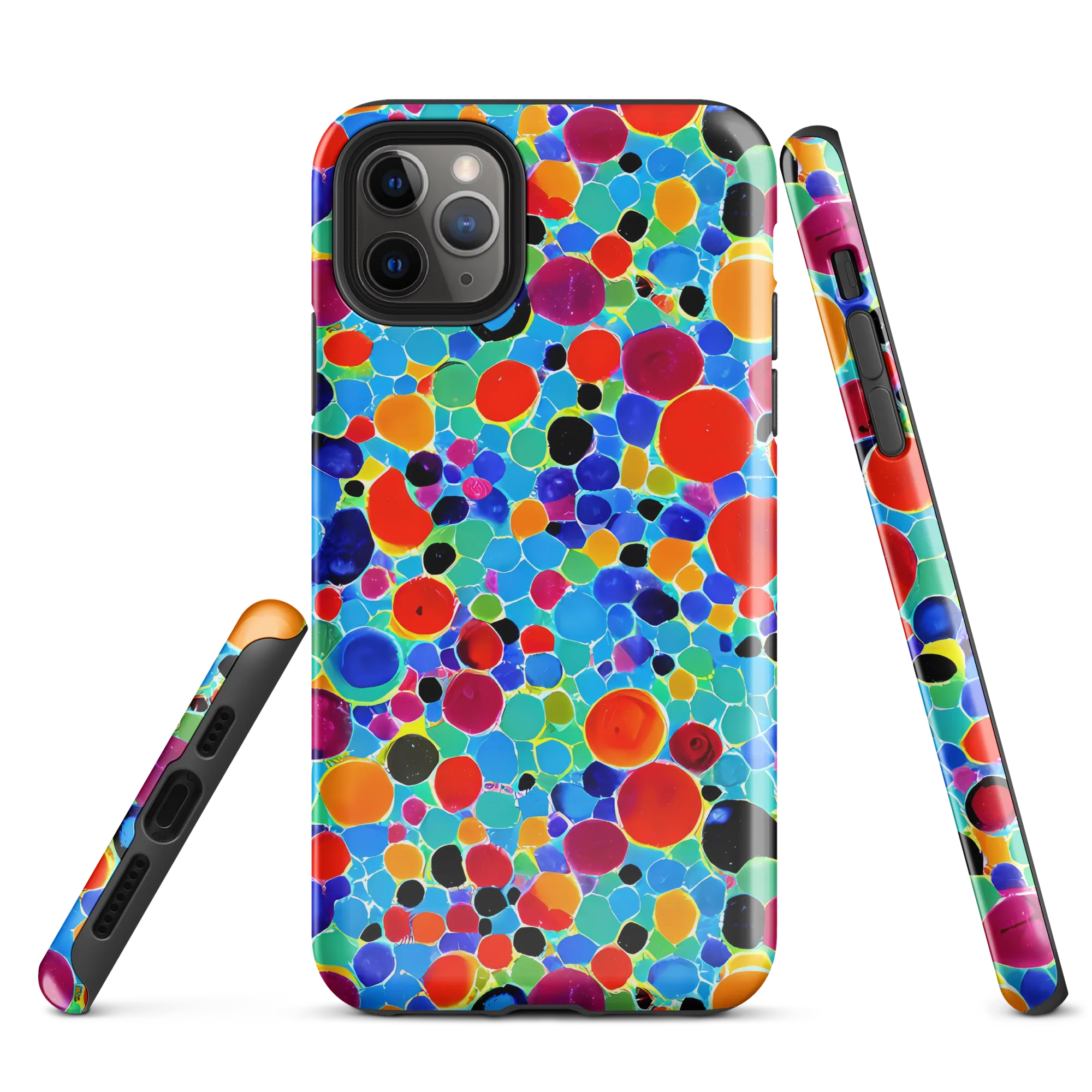 Prismatic Pebbles on Tough Case for iPhone® — Front