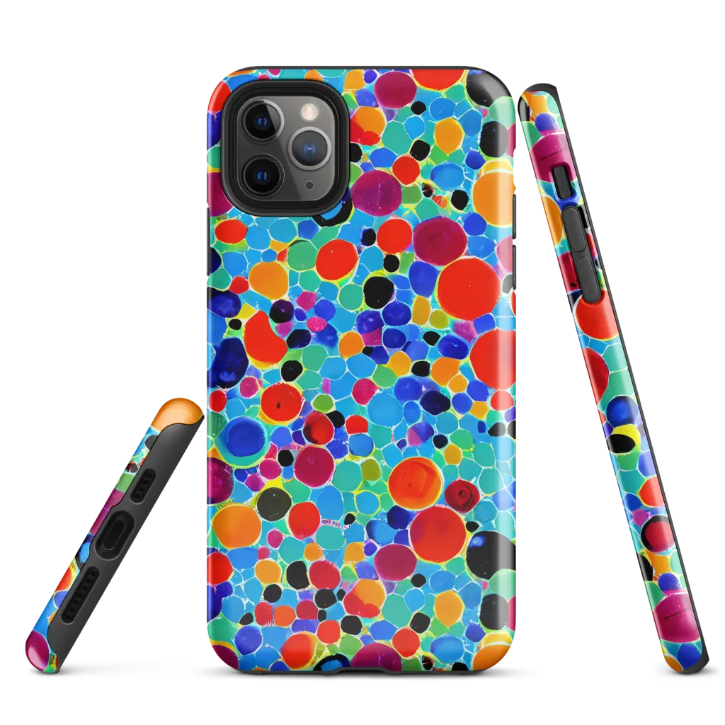 Prismatic Pebbles on Tough Case for iPhone® — Front