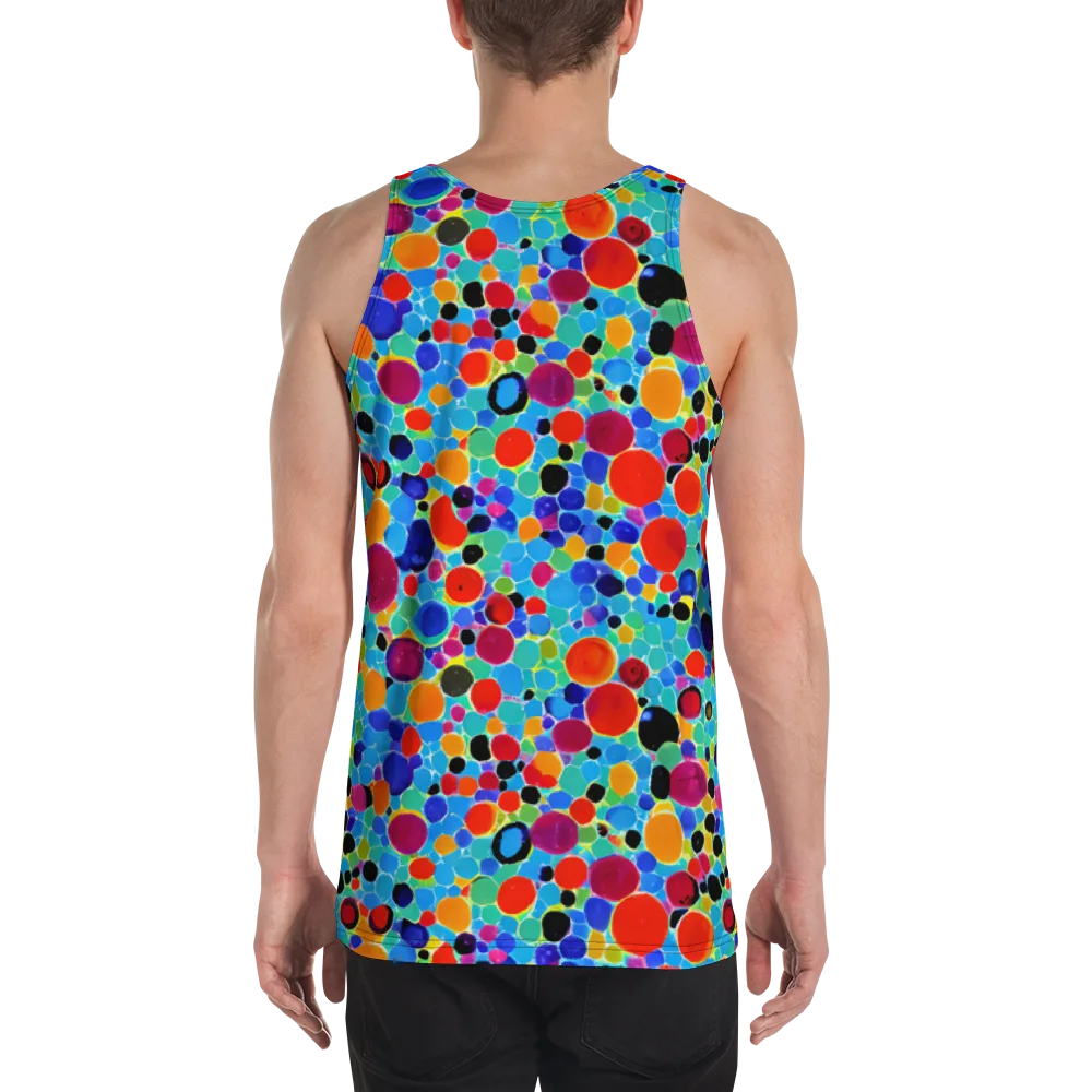 Prismatic Pebbles on Men's Tank Top — Back