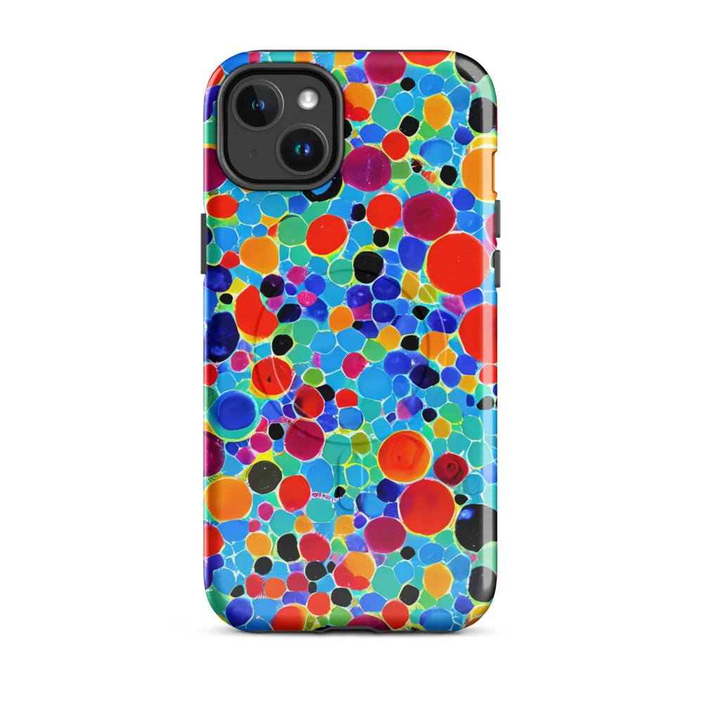 Prismatic Pebbles on MagSafe Tough Case for iPhone® — Front