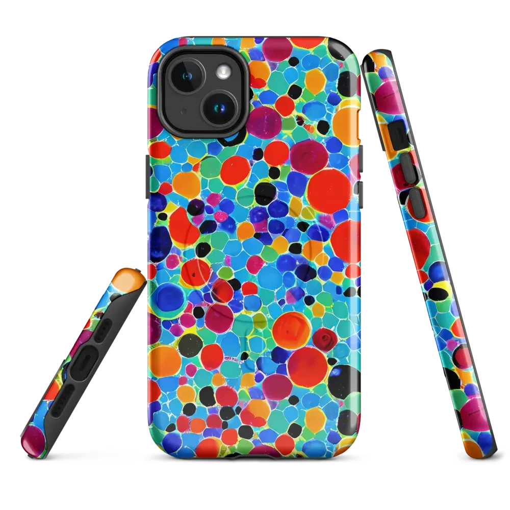 Prismatic Pebbles on MagSafe Tough Case for iPhone® — Front