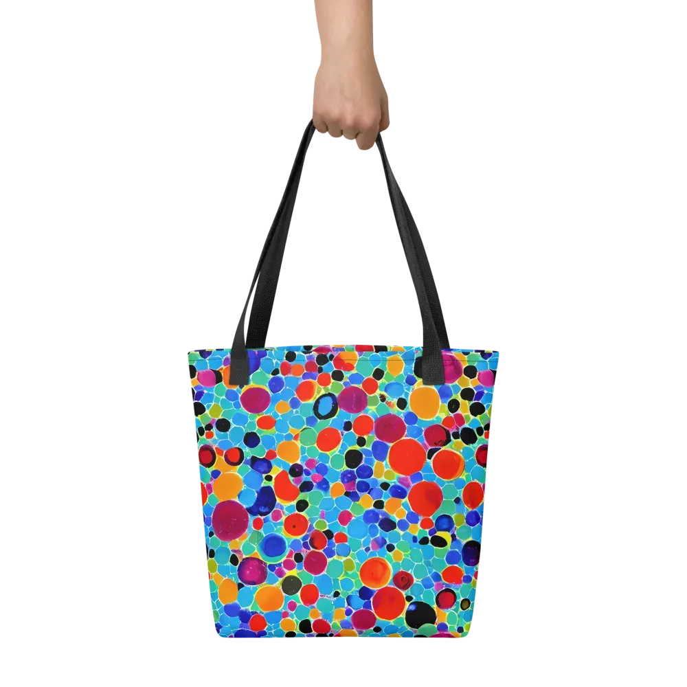 Prismatic Pebbles on Tote Bag — Front