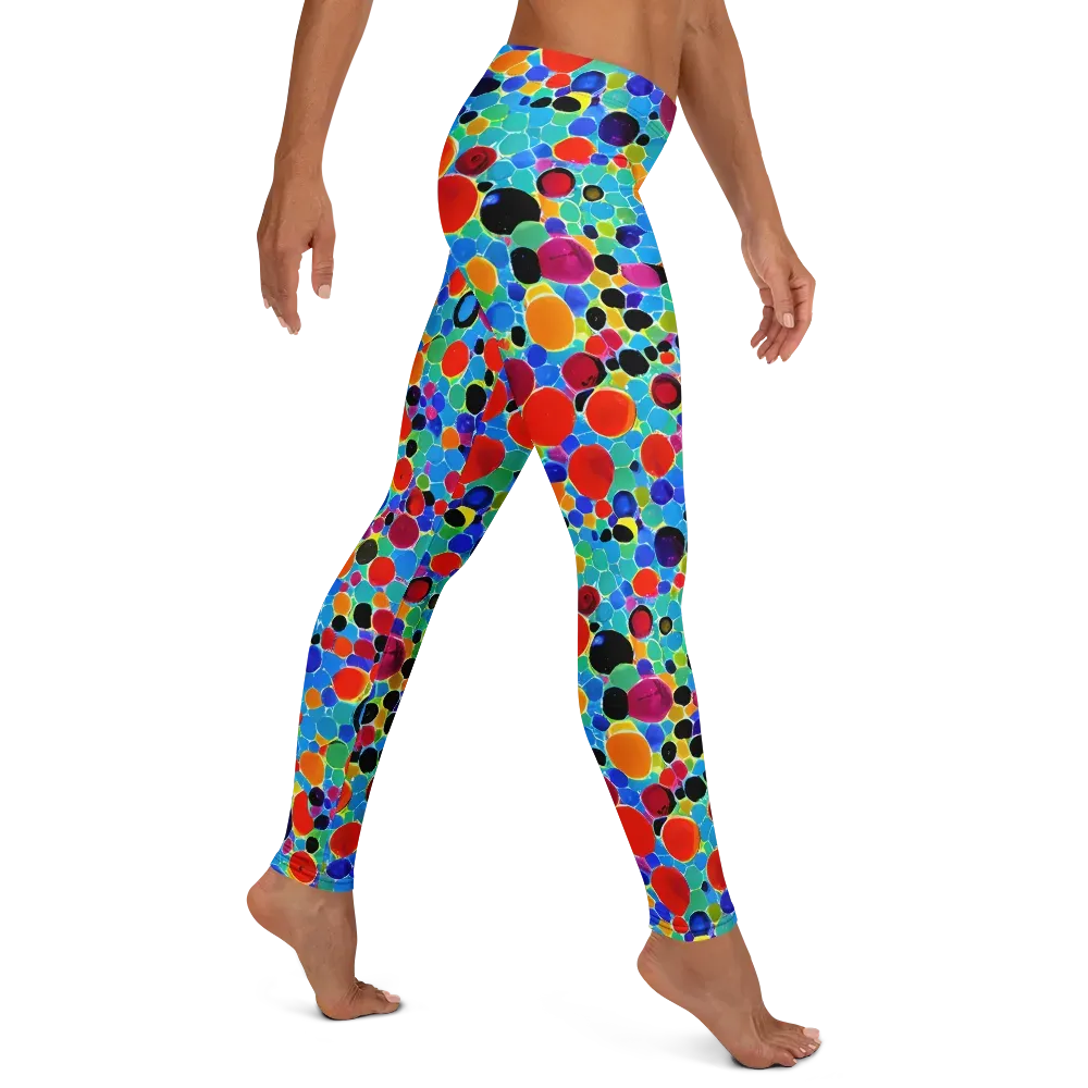 Prismatic Pebbles on Leggings — Right