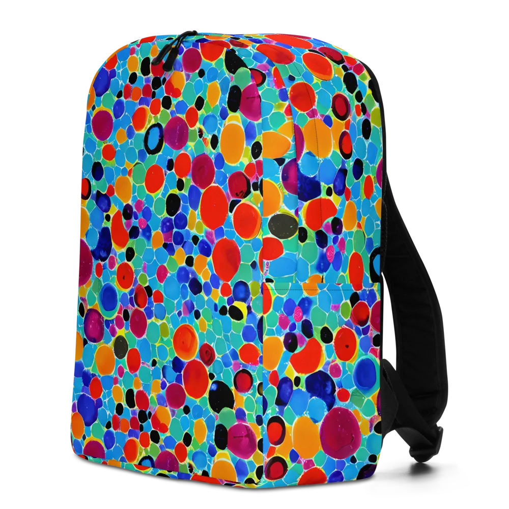 Prismatic Pebbles on Minimalist Backpack — Left