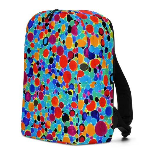 Prismatic Pebbles on a Minimalist Backpack