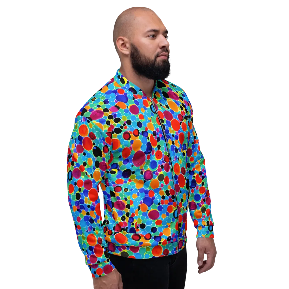 Prismatic Pebbles on Bomber Jacket — Right