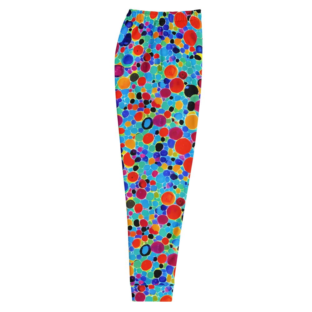 Prismatic Pebbles on Men's Joggers — Right