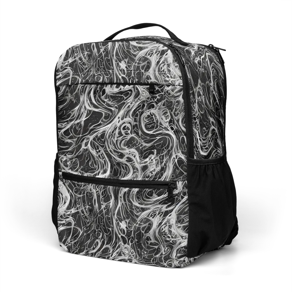 Obsidian Tide on Utility Backpack — Left Front
