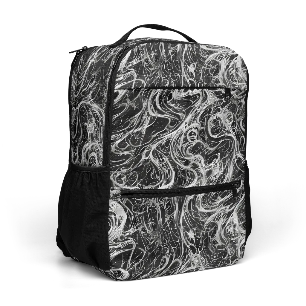 Obsidian Tide on Utility Backpack — Right Front