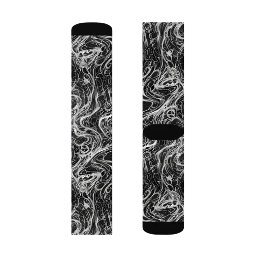 Obsidian Tide on a Socks
