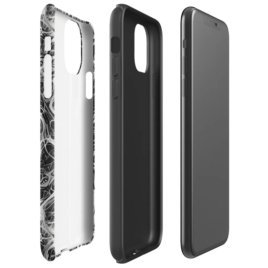 Obsidian Tide on Tough Case for iPhone® — Right
