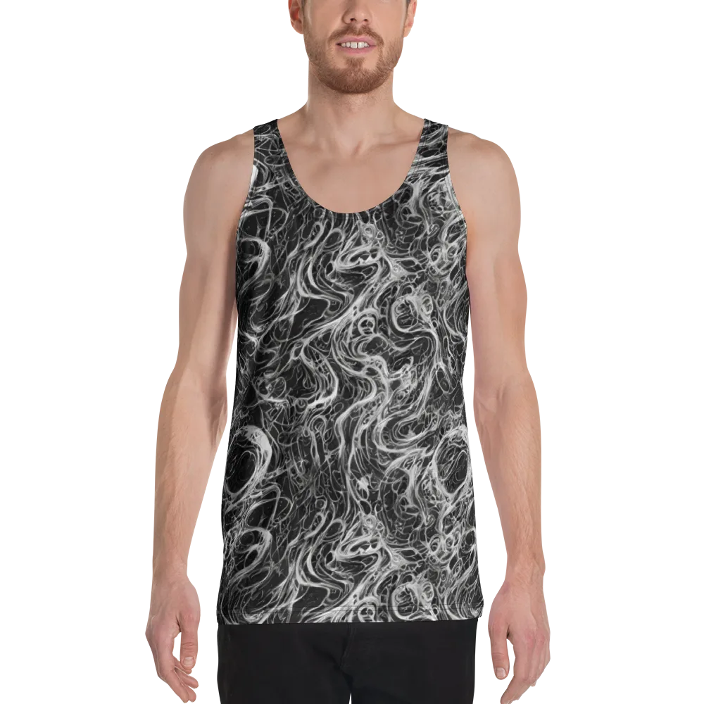 Obsidian Tide on Men's Tank Top — Front