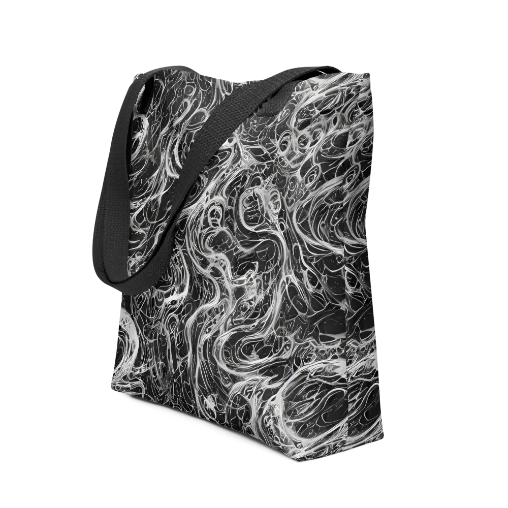 Obsidian Tide on Tote Bag — Front