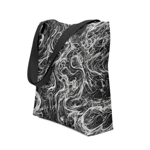 Obsidian Tide on a Tote Bag