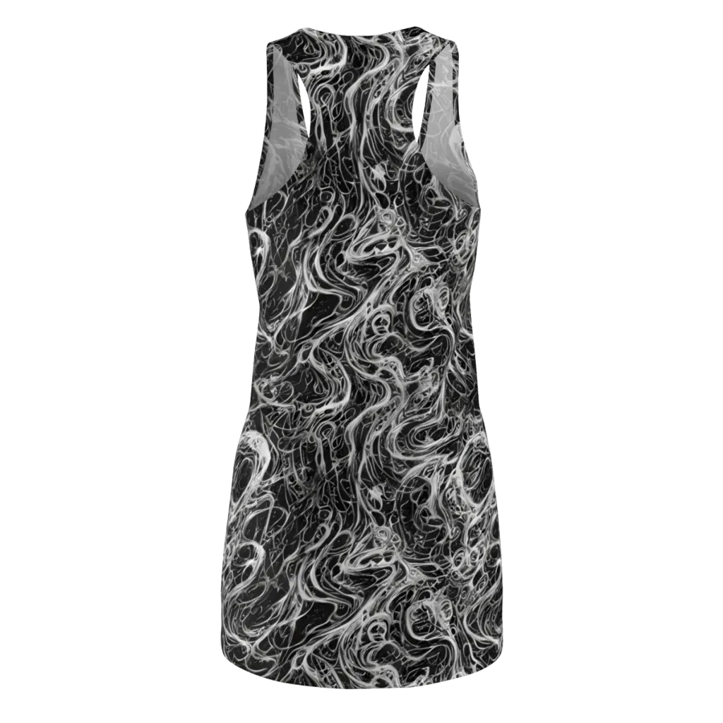 Obsidian Tide on Racerback Dress — Back