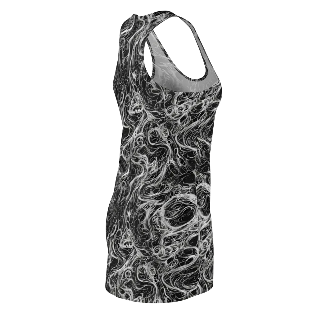 Obsidian Tide on Racerback Dress — Back Side