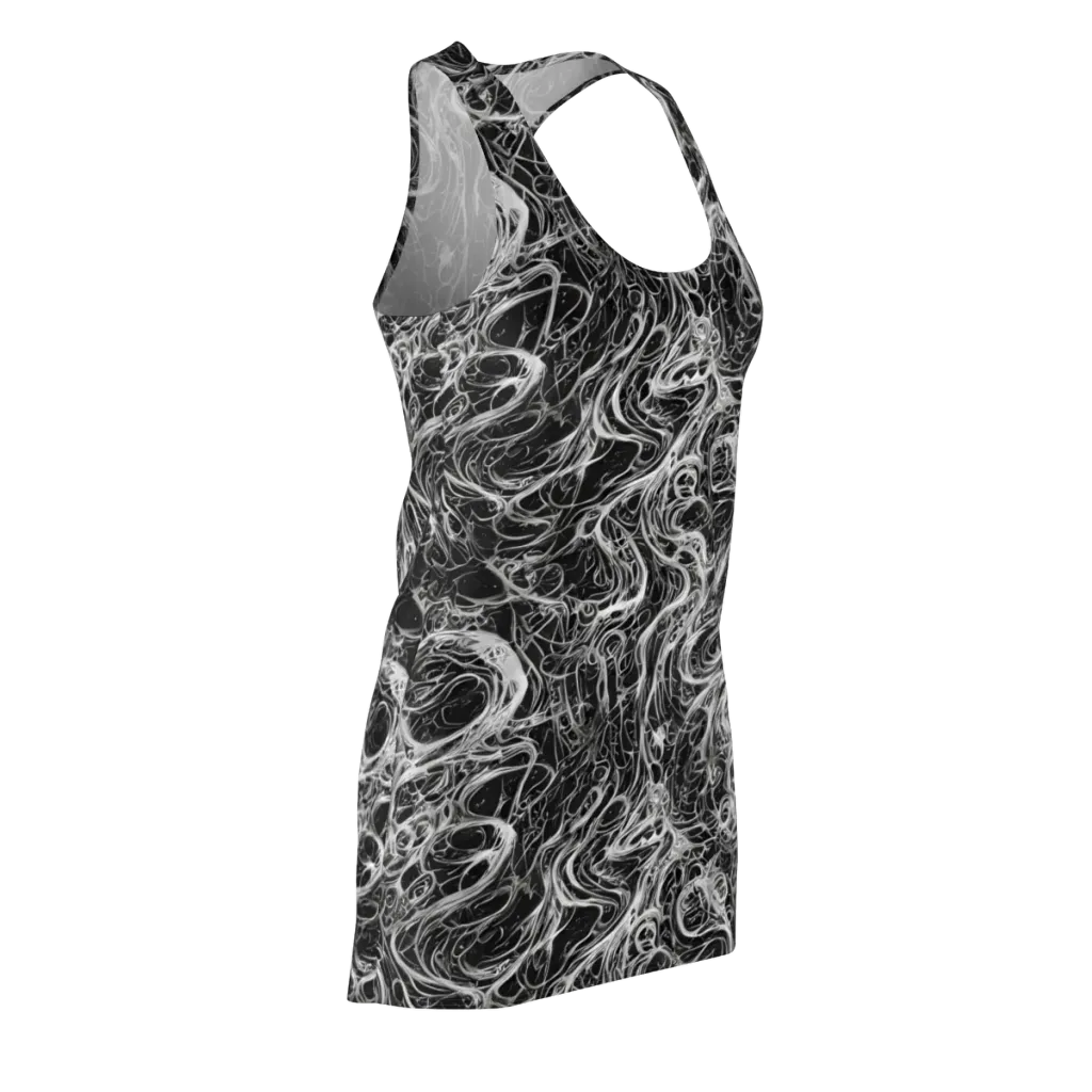 Obsidian Tide on Racerback Dress — Front Side