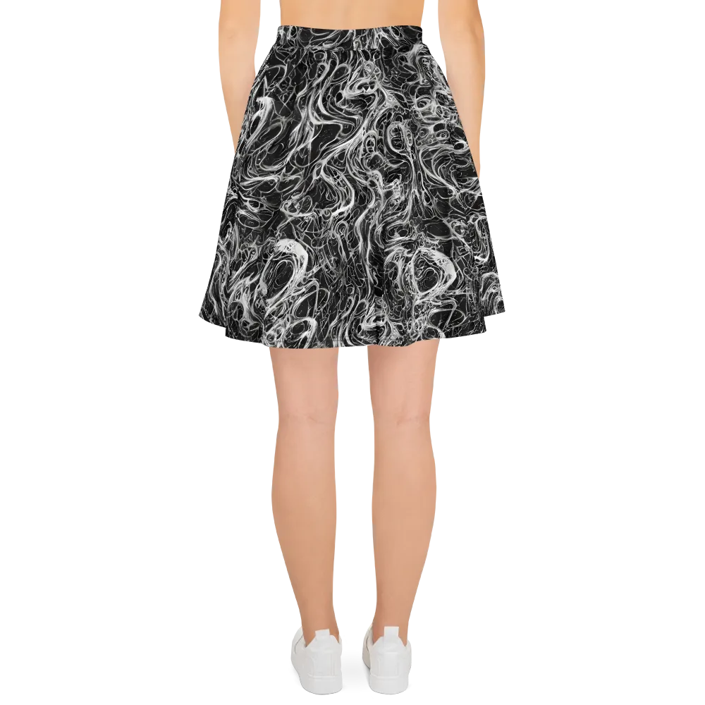 Obsidian Tide on Skater Skirt — Back