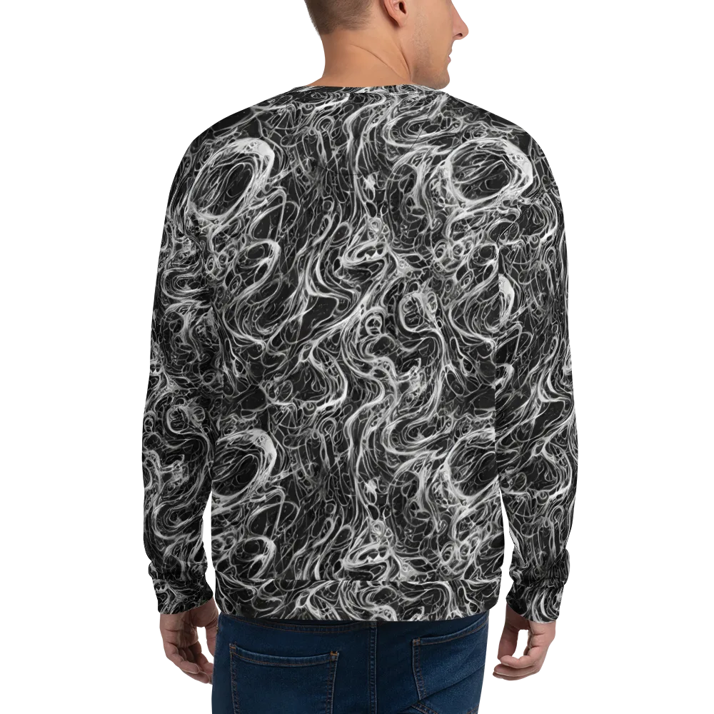 Obsidian Tide on Sweatshirt — Back