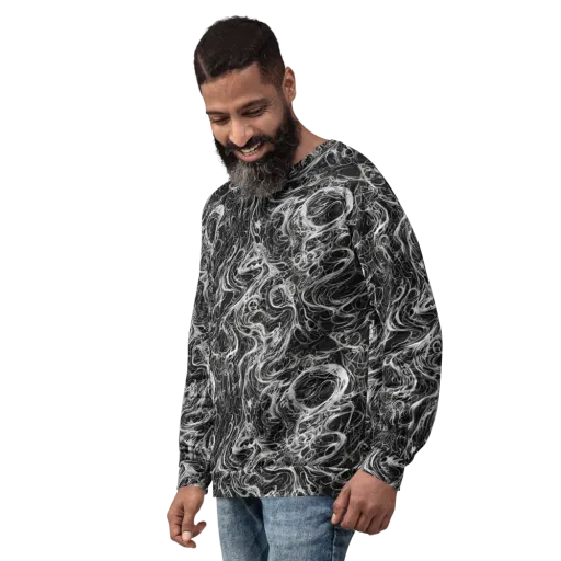 Obsidian Tide on a Sweatshirt