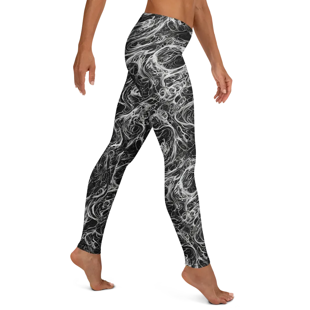 Obsidian Tide on Leggings — Right